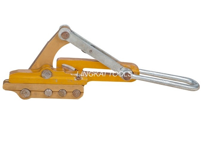 OPGW व्यास 11 - 15 mm Come Along Clamps 16KN ॲल्युमिनियम मटेरियल वायर ग्रिप