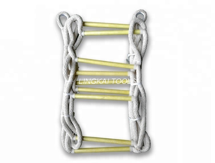 सॉफ्ट कन्स्ट्रक्शन सेफ्टी टूल्स, फायर इमर्जन्सी एस्केप क्लाइंबिंग रोप शिडी
