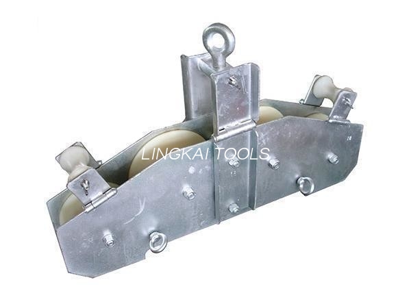 23.5KG Opgw इंस्टॉलेशन टूल्स R570 Bend Raduis 10KN क्वाड्रंट केबल ब्लॉक