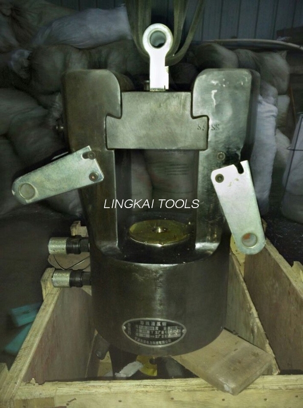 हेक्सागोन हेडसह ACSR1440 टर्मिनल्ससाठी 35mm स्ट्रोक 200T हायड्रॉलिक क्रिमिंग टूल