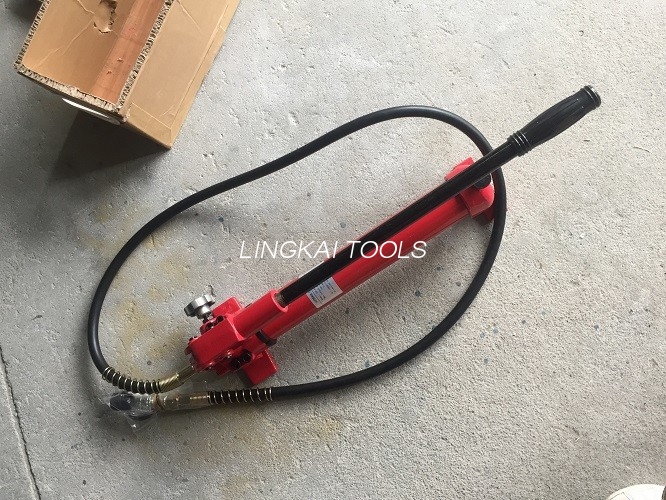 700 बार 1000psi प्रोटेबल हँड ऑपरेटेड हायड्रोलिक पंप 900CC तेल क्षमता टिकाऊ