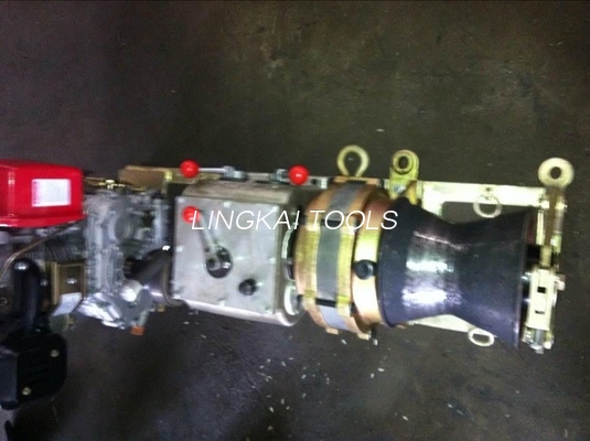 शाफ्टेड ड्राईव्हन स्मॉल वायर पुलर विंच 3 टन डिझेल इंजिन 5HP सह